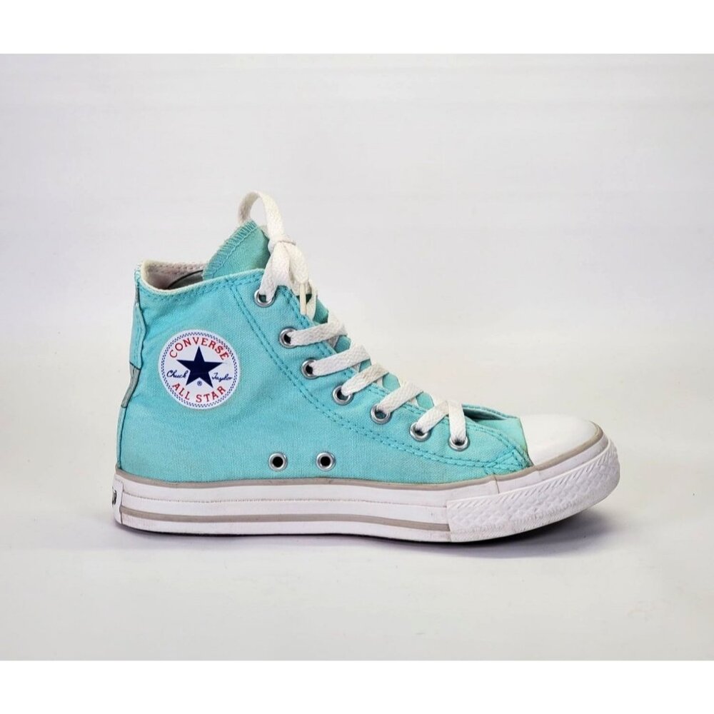 Rare Converse Kids Chuck Taylor All Star Aqua Dog Airplane Size 3 1803 - Picture 7 of 13